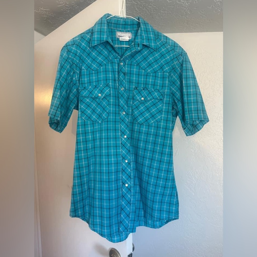 Men’s Wrangler Pearl Snap Western Short Sleeve